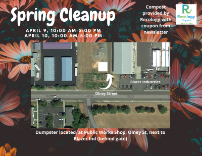Spring Cleanup Days photo and map