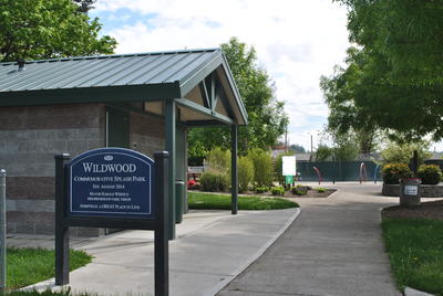 park sign