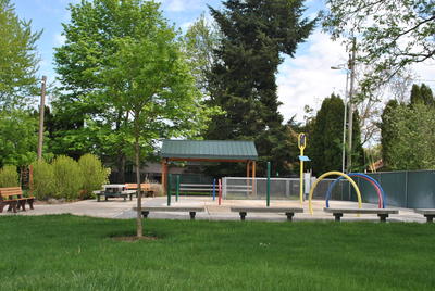 park benches